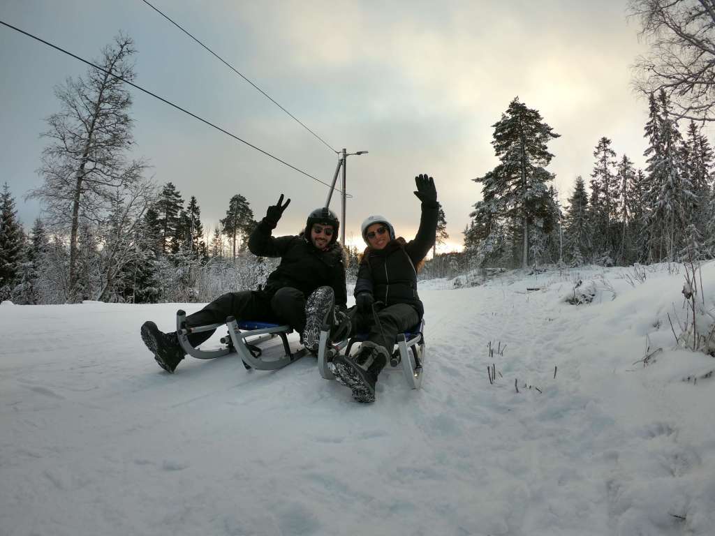Sledding Korketrekkeren Like A&nbsp;Boss